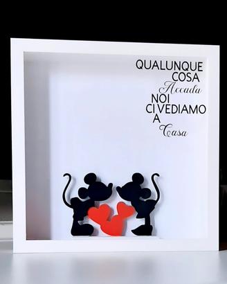 Cornice 3d Mickey mouse casa