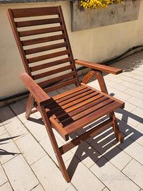 Sedia relax da giardino