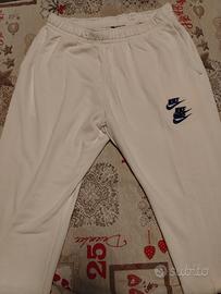 pantaloni bianchi nike