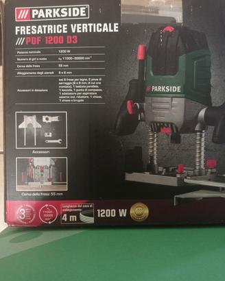 fresatrice per legno parkside 