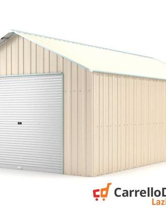 Baracca cantiere box 438x724 con saracinesca beige
