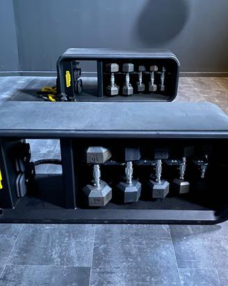 Panca palestra: Bench Technogym