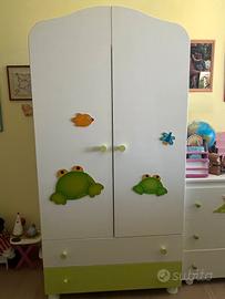 Armadio e cassettiera Azur