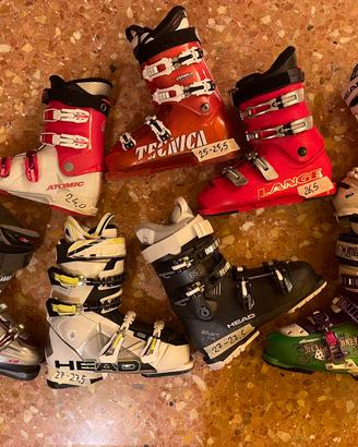 Scarponi sci varie misure come da foto