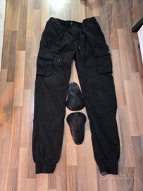 Pantalone da moto cargo tucano urbano remo nero