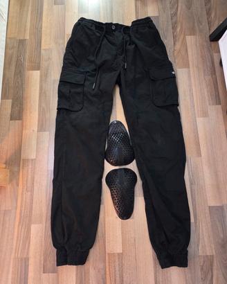 Pantalone da moto cargo tucano urbano remo nero