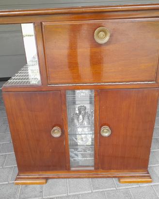 Mobiletto bar+ giradischi anni '50
