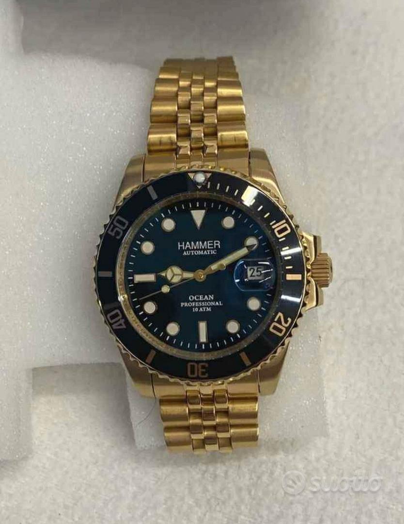 OROLOGIO HAMMER OCEAN HD03 07 AUTOMATICO SUB MARIN Abbigliamento e Accessori In vendita a Caserta