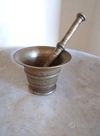 Mortaio in bronzo 