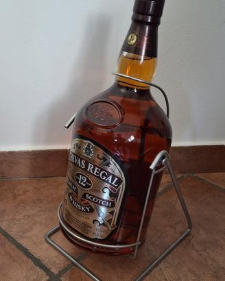 Bottiglia Chivas Regal 12 anni + bottiglie varie 