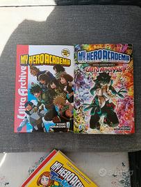 My Hero Academia Official Character Book 1 & 2 