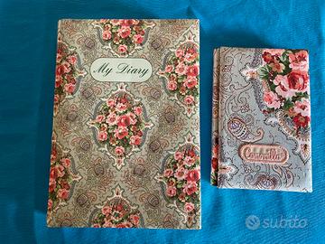 Set Vintage Camomilla 1988/89 DIARIO + RUBRICA