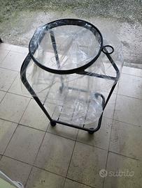 Carrello porta sacchi immondizia