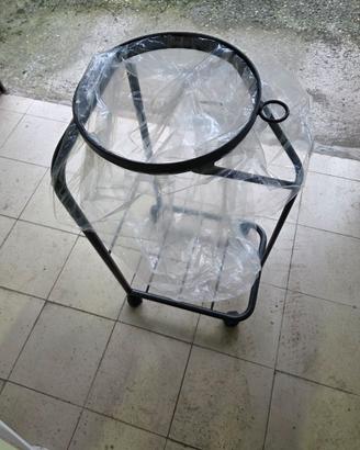 Carrello porta sacchi immondizia