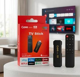 Tv stick 8K Android 15 8gb-128gb telecomando 