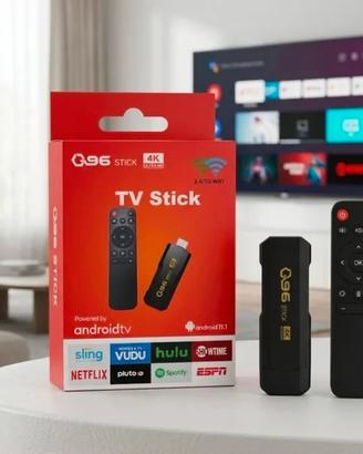 Tv stick 8K Android 15 8gb-128gb telecomando 