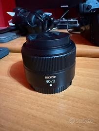 Nikon Z 40mm f/2 - Come nuovo