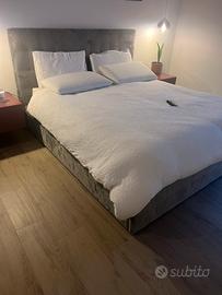 Letto matrimoniale contenitore