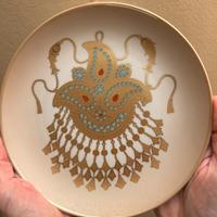 Piatto Morbelli serie "Gioiello Afghano"