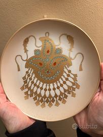 Piatto Morbelli serie "Gioiello Afghano"