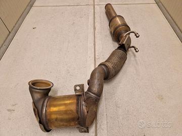 Marmitta completa di catalizzatore Golf GTI