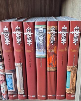 Manga Monster 1-7 di Naoki Urasawa