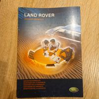 Libretto "vantaggi della garanzia" Land Rover.