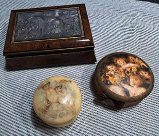 cofanetto portagioie in Alabastro