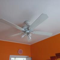 lampadario ad elica/ventilatore da soffitto 