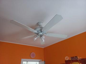 lampadario ad elica/ventilatore da soffitto 