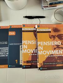 Pensiero in movimento 1A-1B +quaderno +philosophie