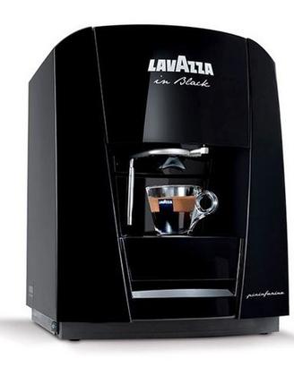 macchina caffe Lavazza black