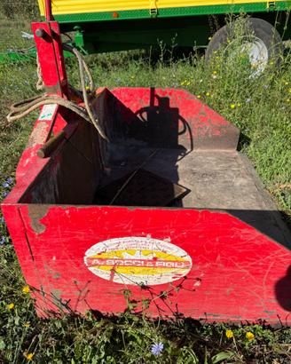 Paletta raccogli terra 120 cm attacco tre punti
