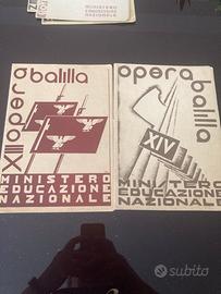 Pagelle scolastiche dal 1934 al 1939