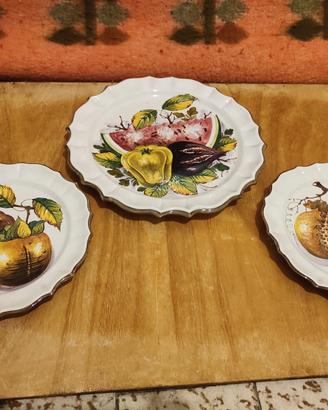 piatti in ceramica da parete o appoggio