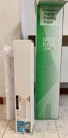 Rotoli carta per plotter