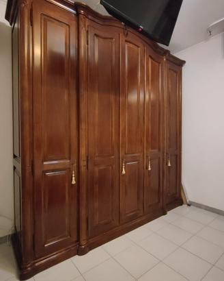 armadio classico in massello 