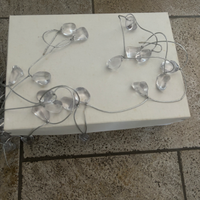 Decorazione albero Natale cubi ghiaccio