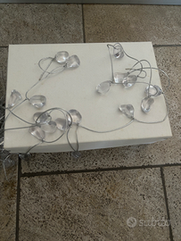 Decorazione albero Natale cubi ghiaccio