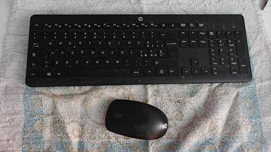 hp tastiera e mouse wireless 