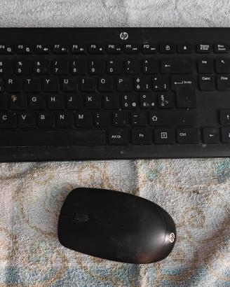 hp tastiera e mouse wireless 
