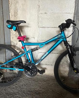 Bicicletta rockrider 24 mtb ammortizzata