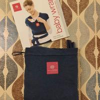 Fascia Porta Bebè Quaranta Settimane Babywrap Blu