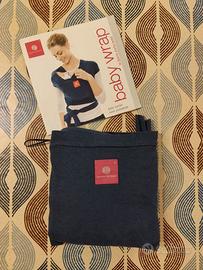 Fascia Porta Bebè Quaranta Settimane Babywrap Blu