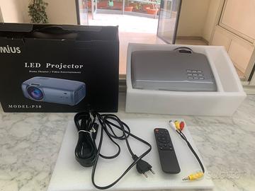 VIDEO PROIETTORE LED PIU SUPPORTO PARI ALNUOVO