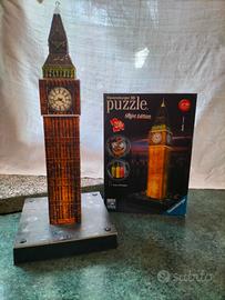 Puzzle 3D Ravensburger con illuminazione