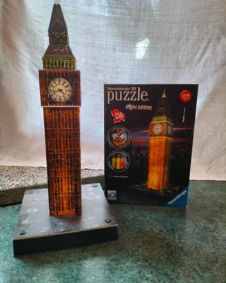 Puzzle 3D Ravensburger con illuminazione