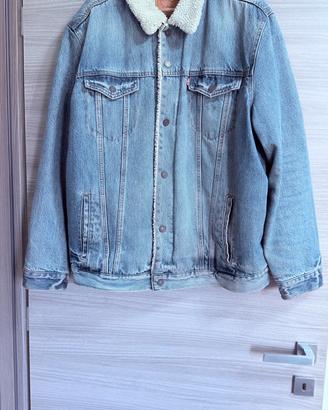 Giacca di jeans imbottita invernale Levis