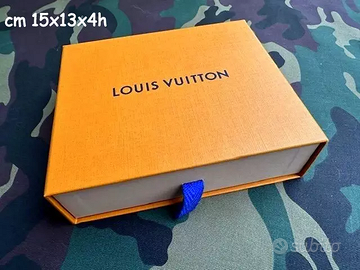 scatola Louis Vuitton a cassetto cm15x13x4h