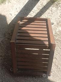 altalena in legno 